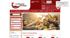 Desktop Screenshot of lapequenabodega.com